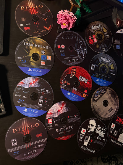 GAME CD DECOR SET