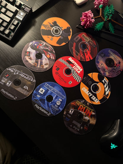 GAME CD DECOR SET