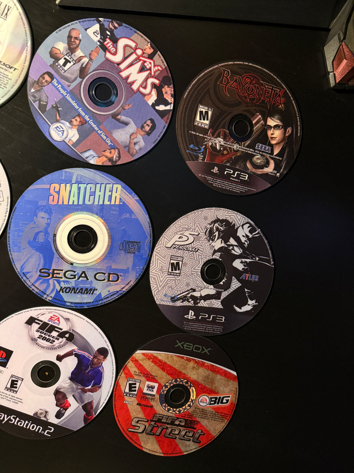GAME CD DECOR SET