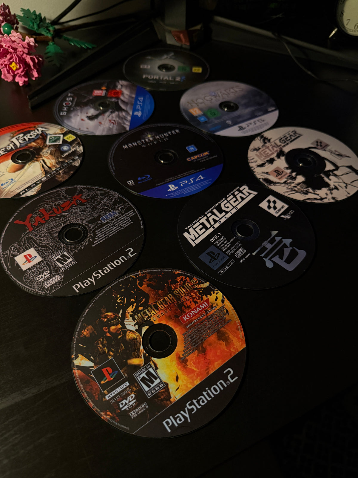GAME CD DECOR SET