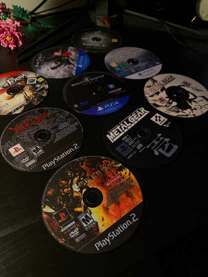 GAME CD DECOR SET