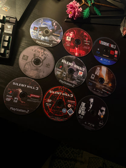 GAME CD DECOR SET