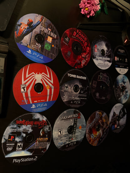 GAME CD DECOR SET