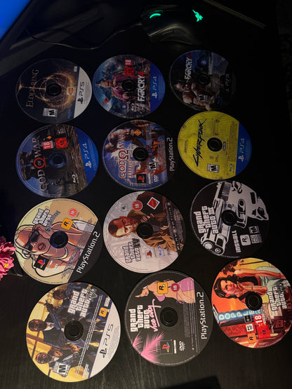 GAME CD DECOR SET
