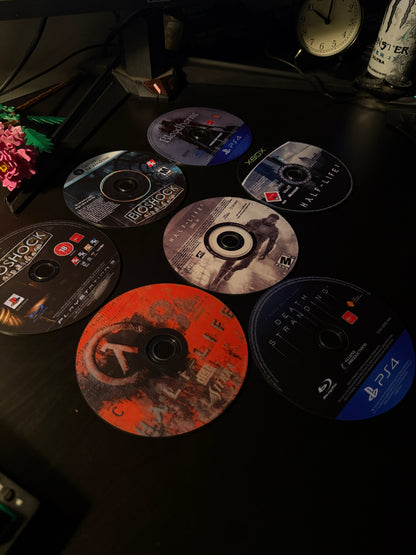 GAME CD DECOR SET