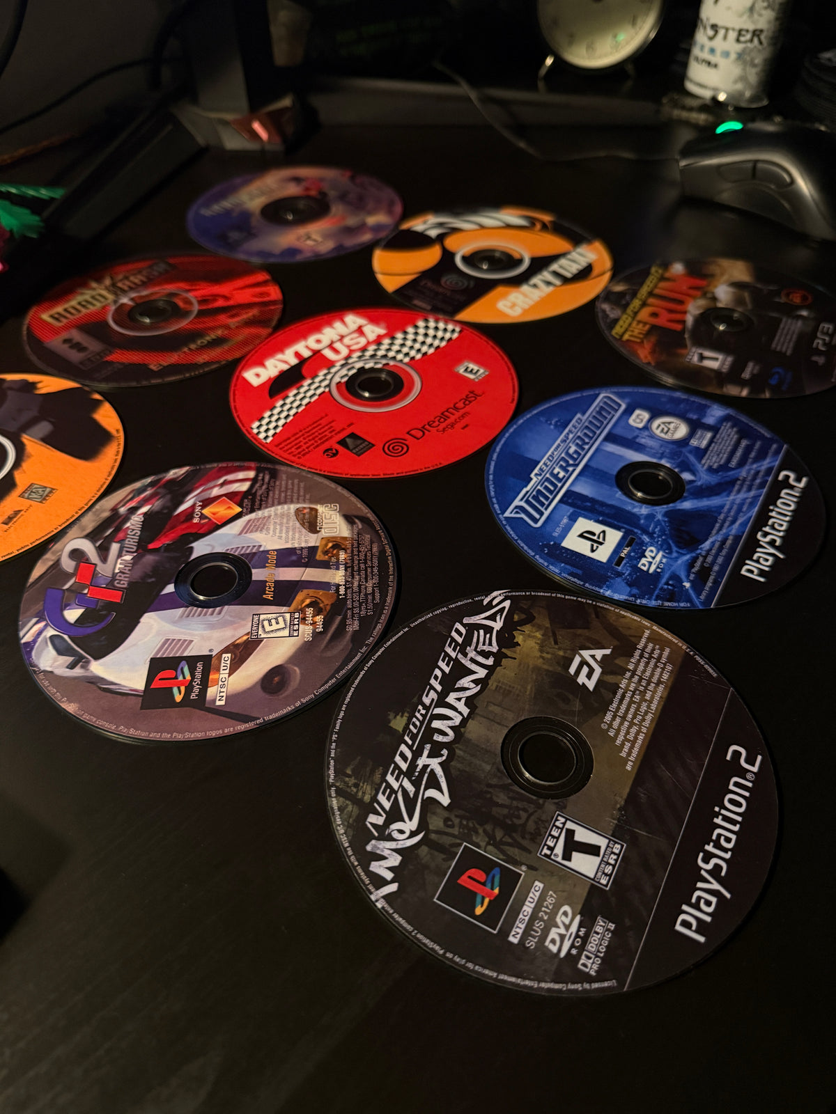 GAME CD DECOR SET