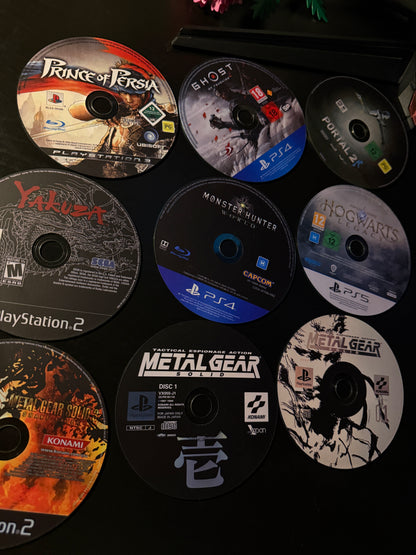 GAME CD DECOR SET