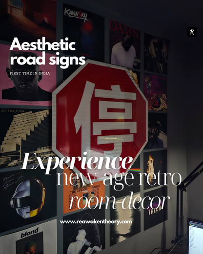STOP SIGN - AESTHETIC ROAD SIGNS