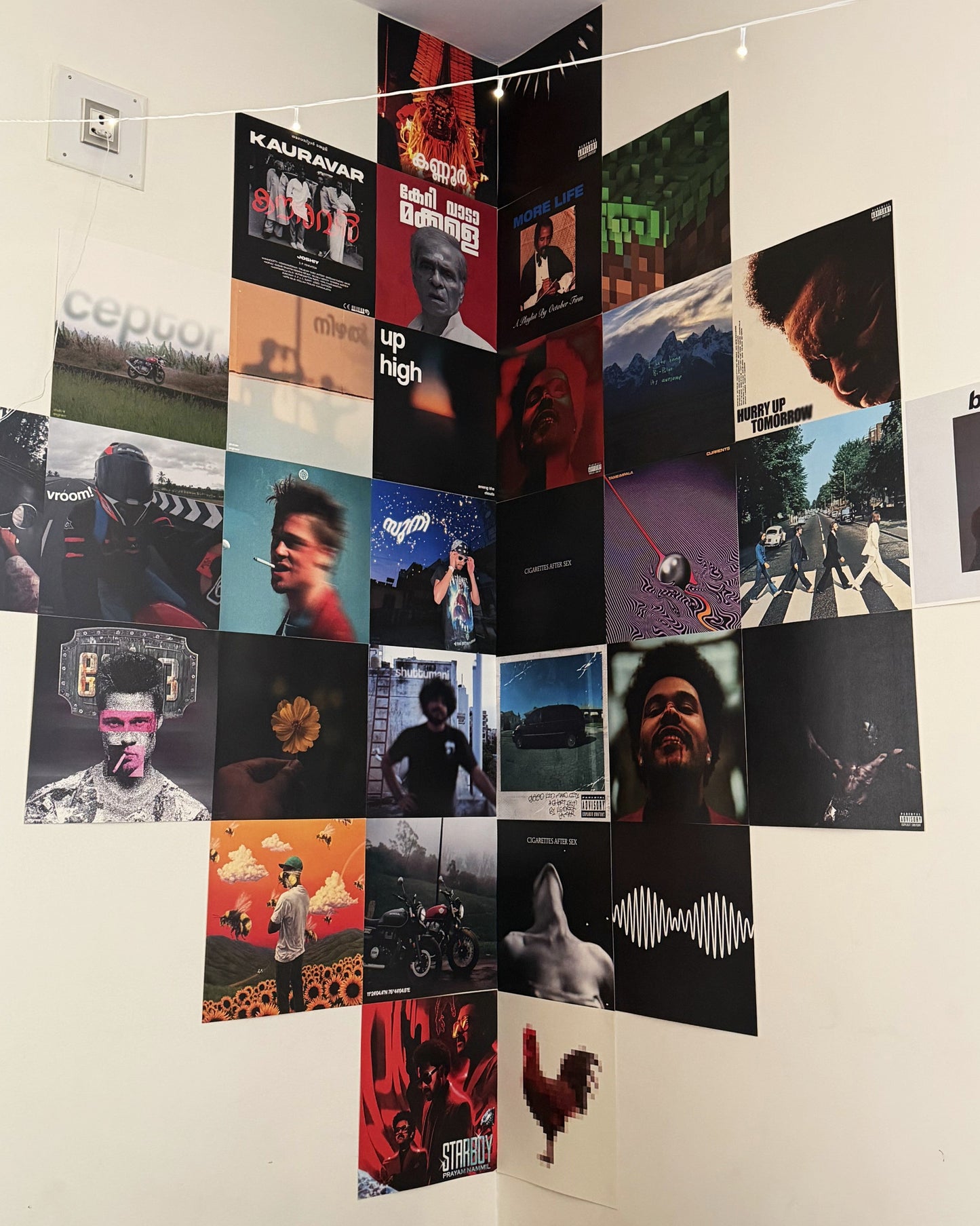 CUSTOM ALBUM COVER PRINTS - WALL COLLAGE POSTERS