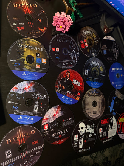 GAME CD DECOR SET