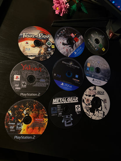 GAME CD DECOR SET