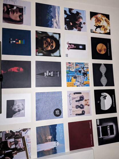 CUSTOM ALBUM COVER PRINTS - WALL COLLAGE POSTERS