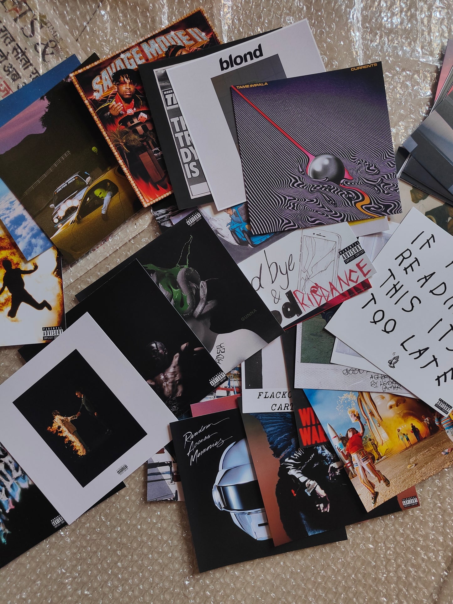 CUSTOM ALBUM COVER PRINTS - WALL COLLAGE POSTERS