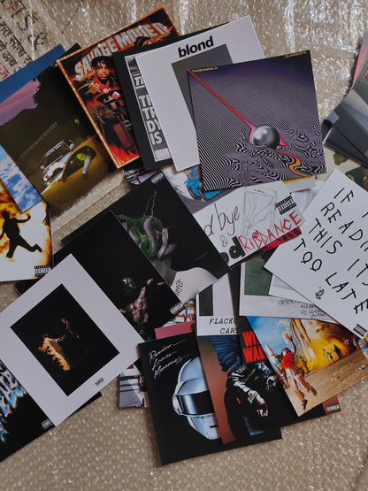 CUSTOM ALBUM COVER PRINTS - WALL COLLAGE POSTERS