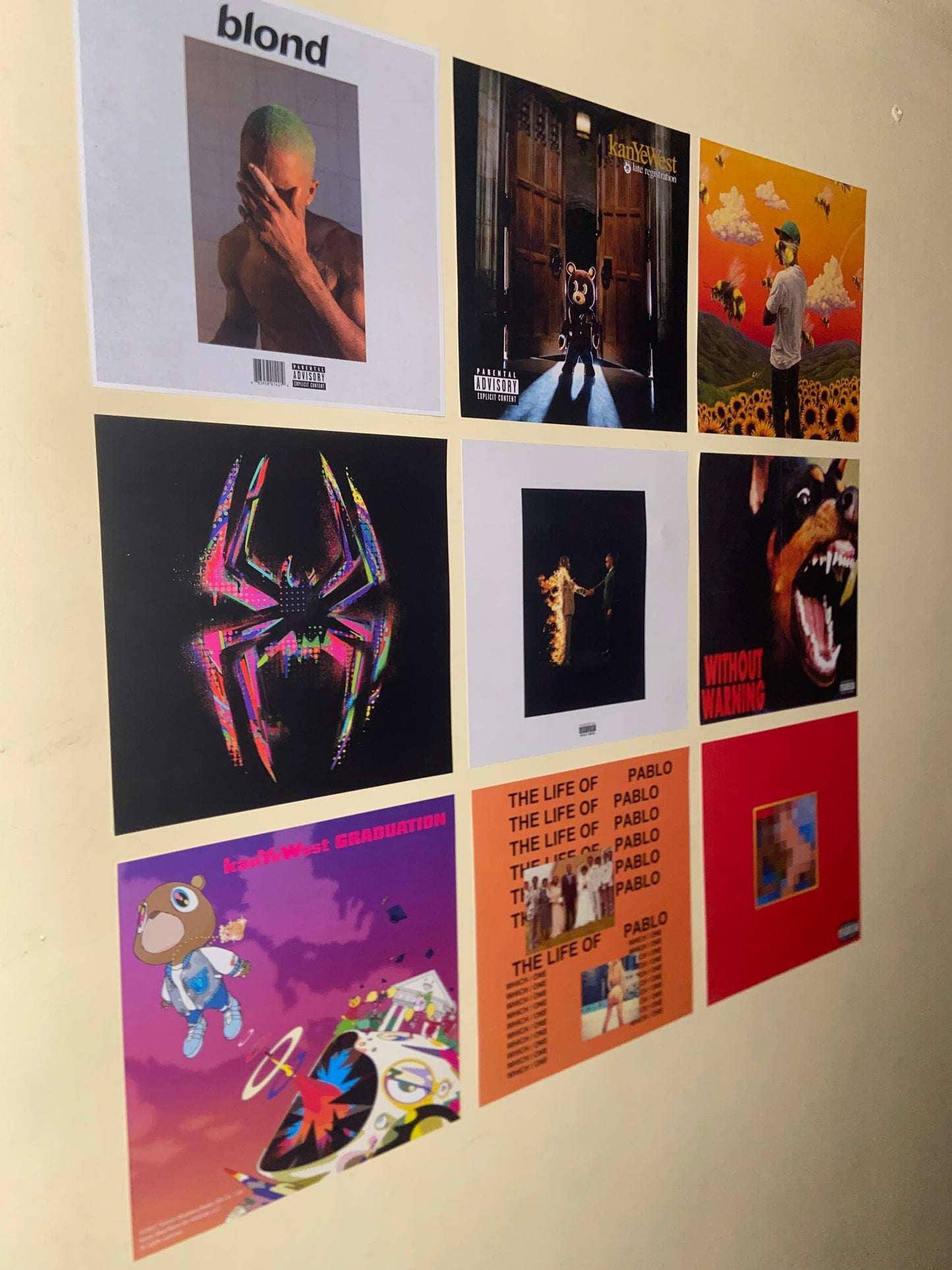 CUSTOM ALBUM COVER PRINTS - WALL COLLAGE POSTERS