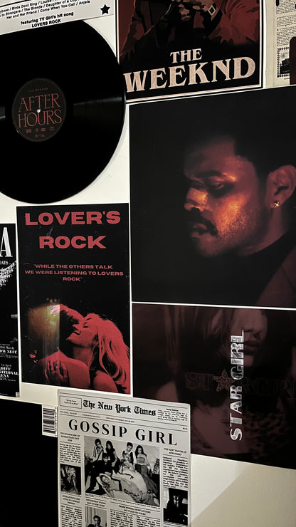 CUSTOM VINYL RECORD - WALL DECOR