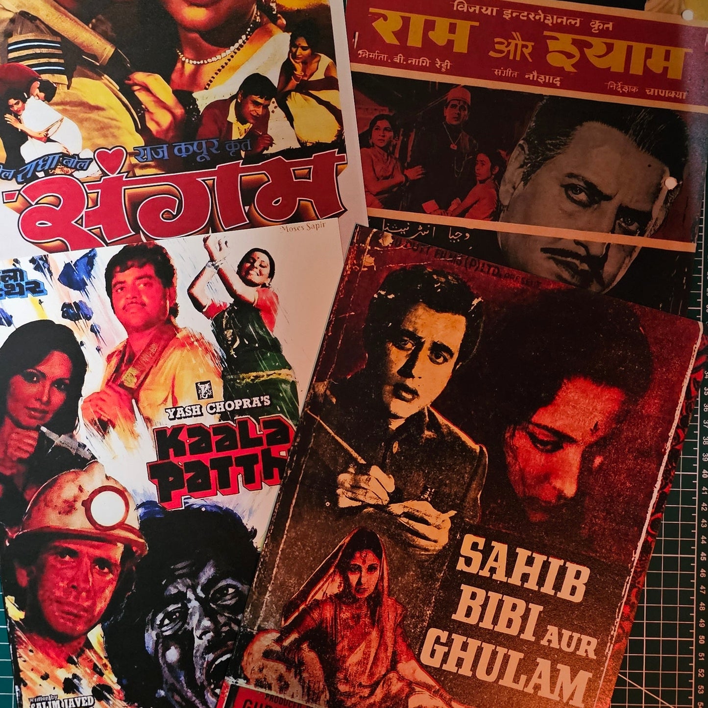 VINTAGE BOLLYWOOD - WALL COLLAGE POSTERS