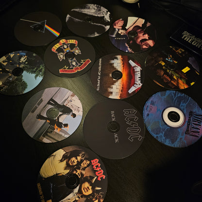 MUSIC CD DECOR SET - ROCK
