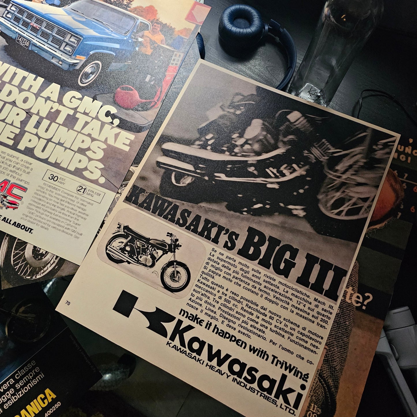 VINTAGE ADVERTISEMENTS - WALL COLLAGE POSTERS
