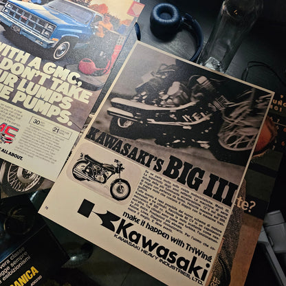 VINTAGE ADVERTISEMENTS - WALL COLLAGE POSTERS