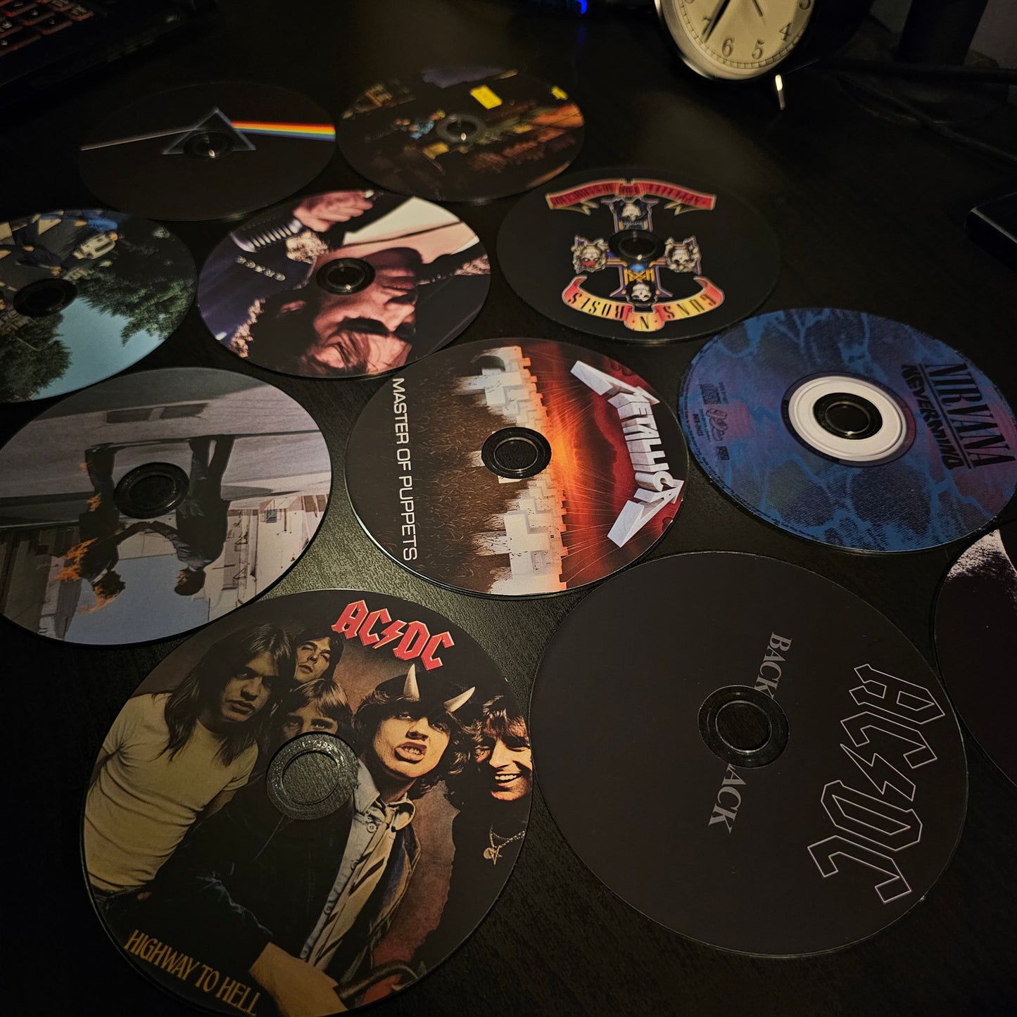MUSIC CD DECOR SET - ROCK